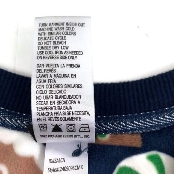 Disney Mickey & Minne Mouse Gingerbread Super Soft Fleece Pajama Set Women's S - Picture 9 of 9